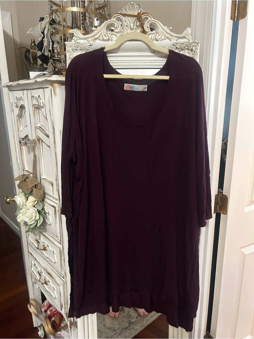 Free people beach Big Dipper tunic tee M/L